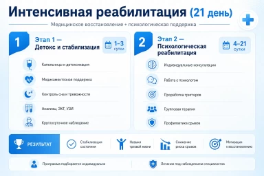 Реабилитация за 21 день в Качканаре